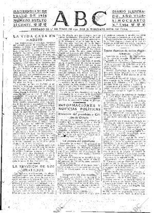 ABC MADRID 31-07-1928 página 19