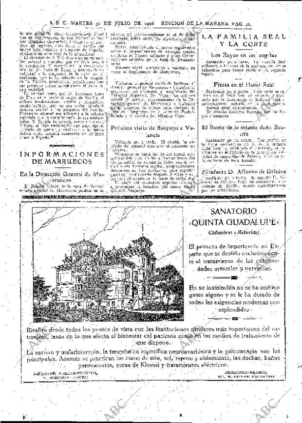 ABC MADRID 31-07-1928 página 26