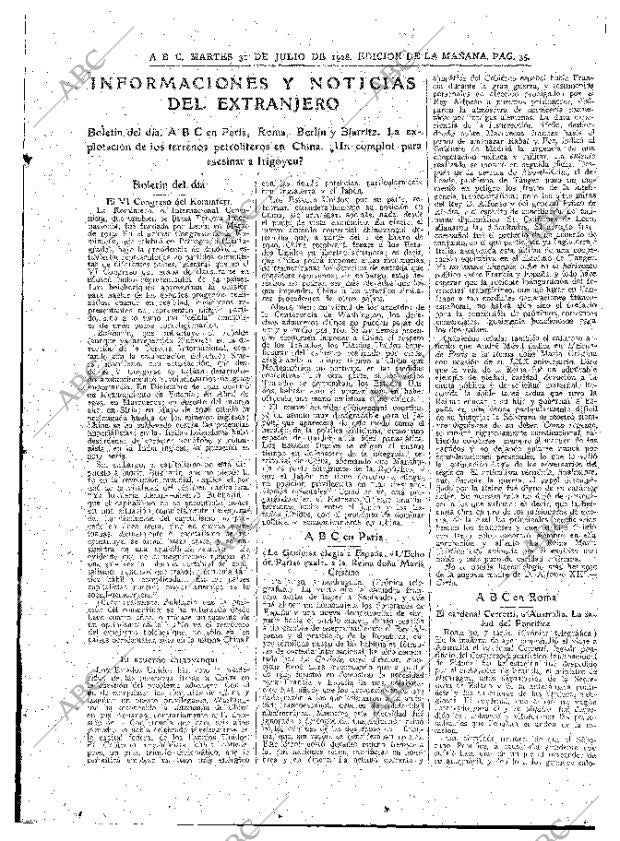 ABC MADRID 31-07-1928 página 31