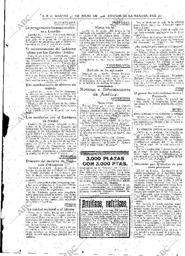 ABC MADRID 31-07-1928 página 33