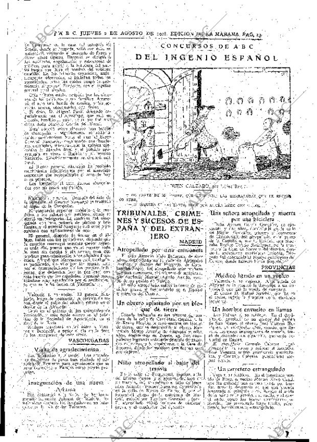 ABC MADRID 02-08-1928 página 23