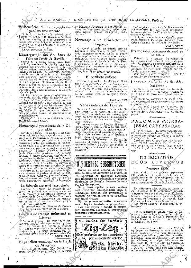 ABC MADRID 07-08-1928 página 32