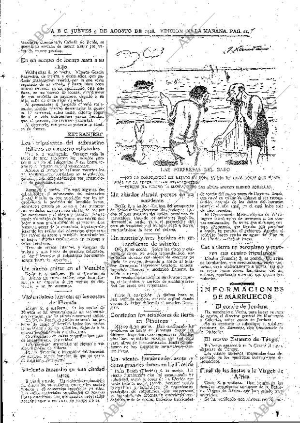 ABC MADRID 09-08-1928 página 21