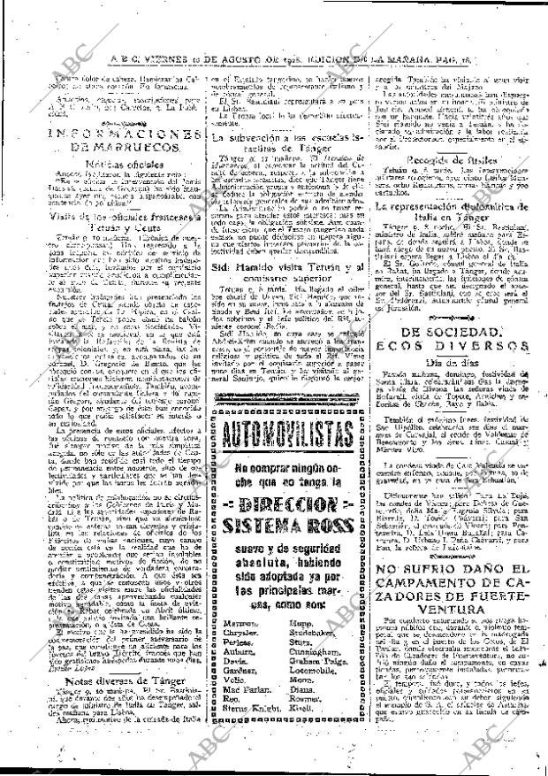 ABC MADRID 10-08-1928 página 18