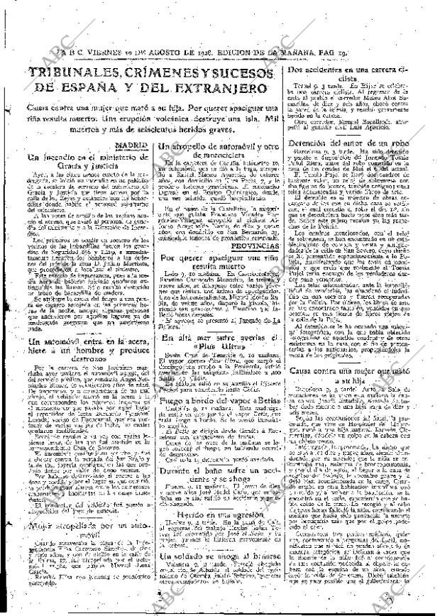 ABC MADRID 10-08-1928 página 19