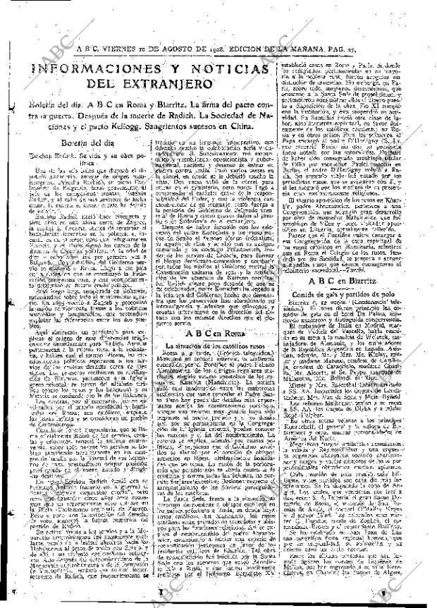 ABC MADRID 10-08-1928 página 27