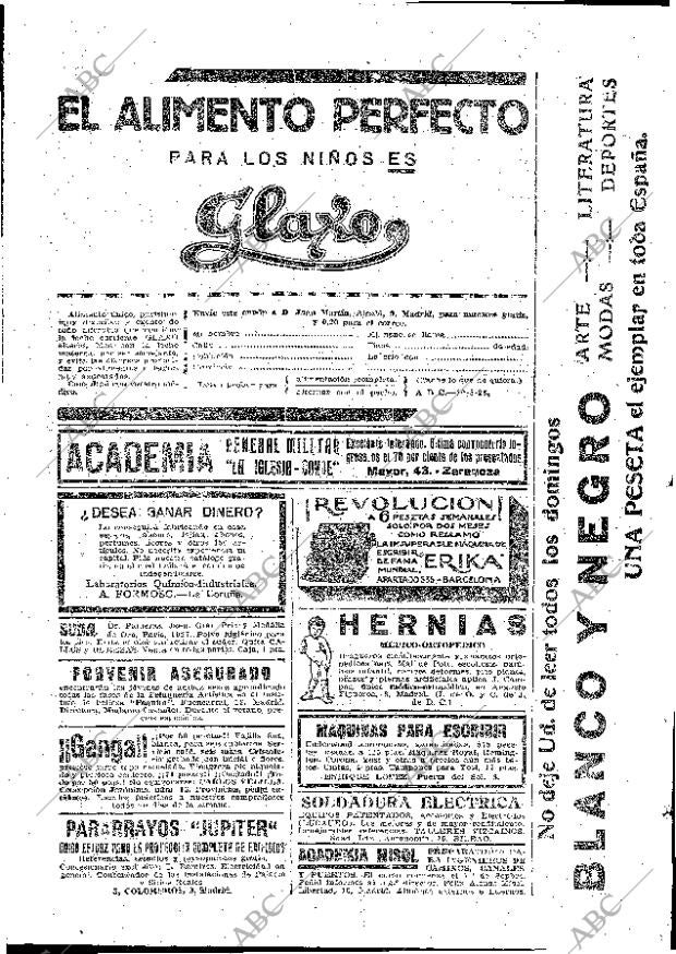 ABC MADRID 10-08-1928 página 36