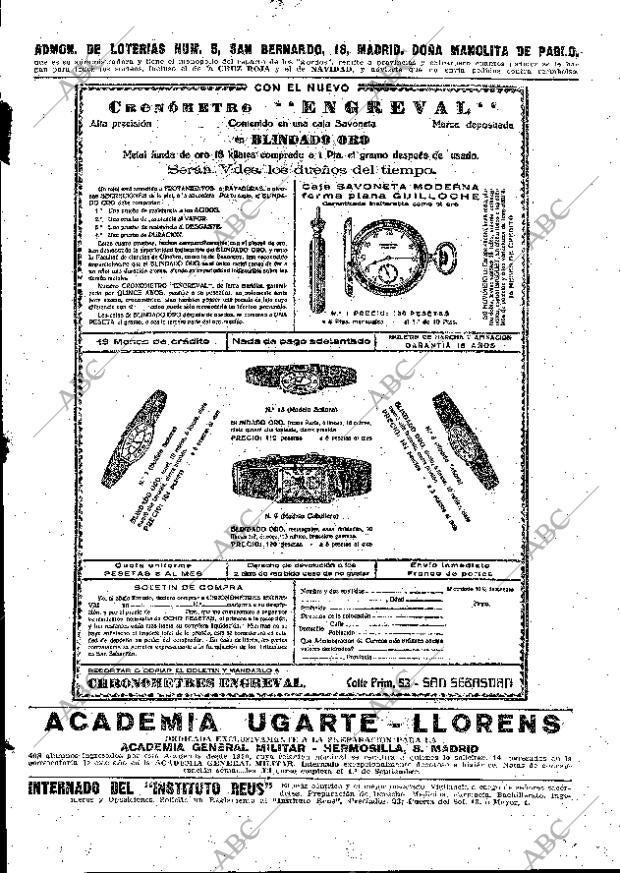 ABC MADRID 10-08-1928 página 37
