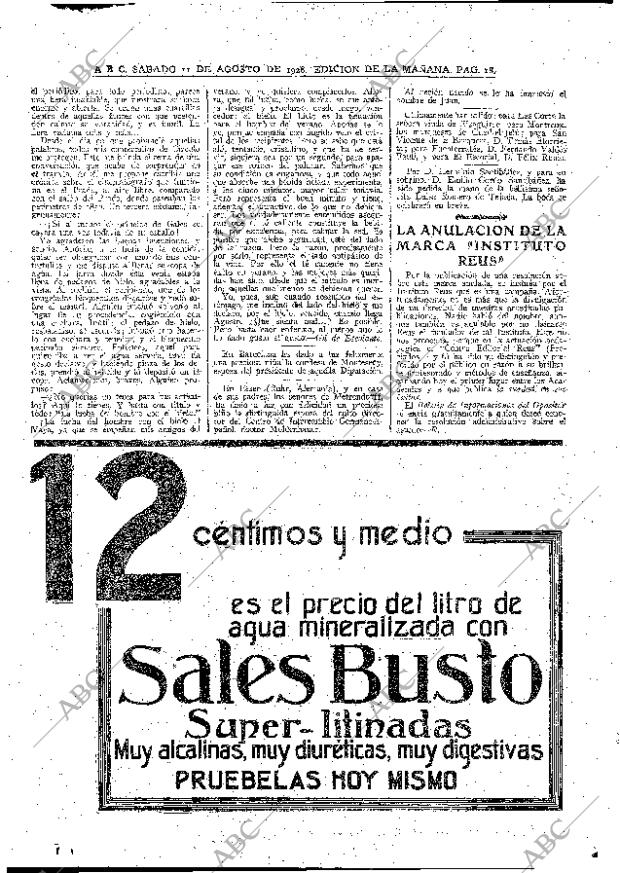 ABC MADRID 11-08-1928 página 18