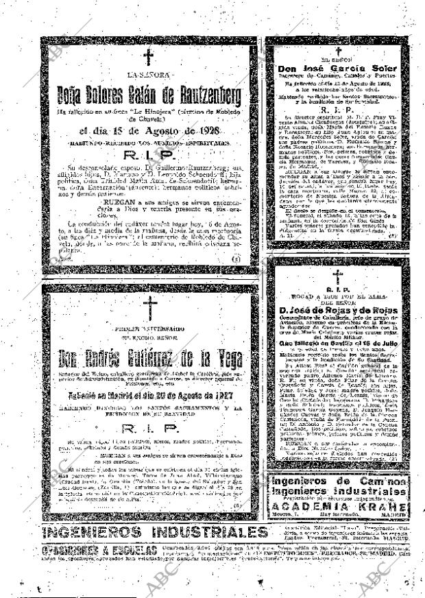 ABC MADRID 16-08-1928 página 40
