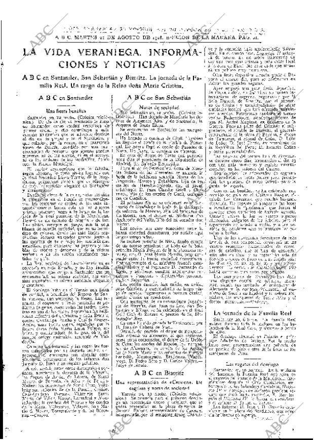 ABC MADRID 21-08-1928 página 21
