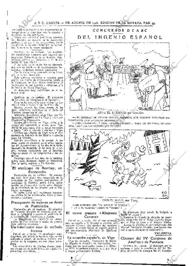 ABC MADRID 21-08-1928 página 33