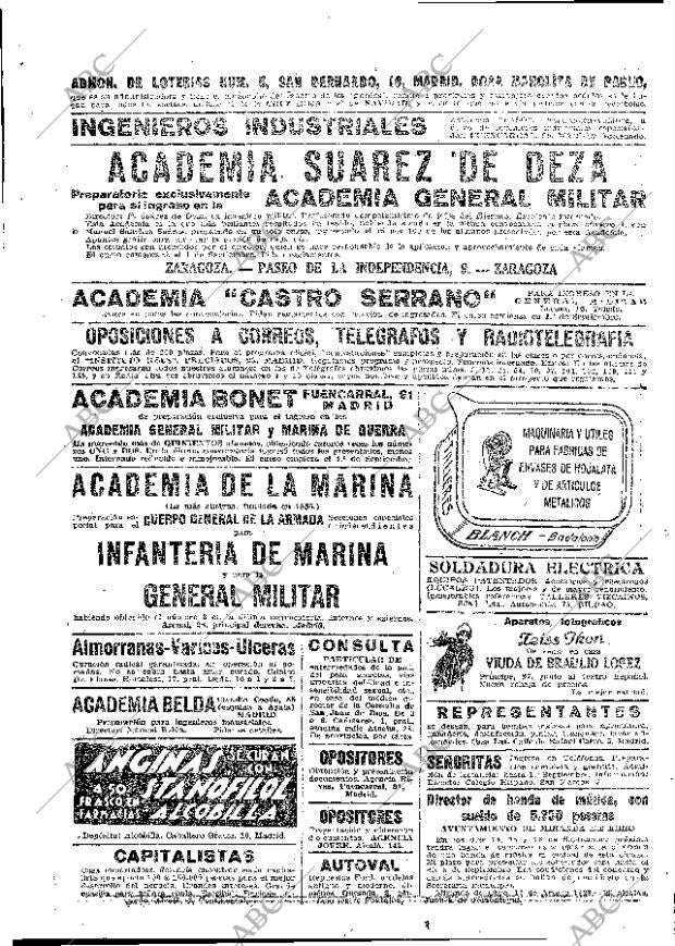 ABC MADRID 21-08-1928 página 40