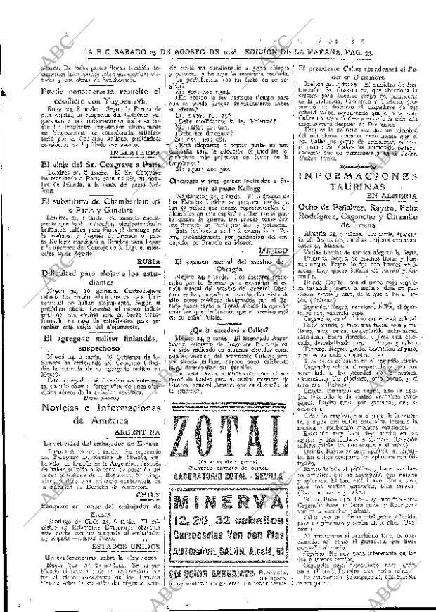 ABC MADRID 25-08-1928 página 33