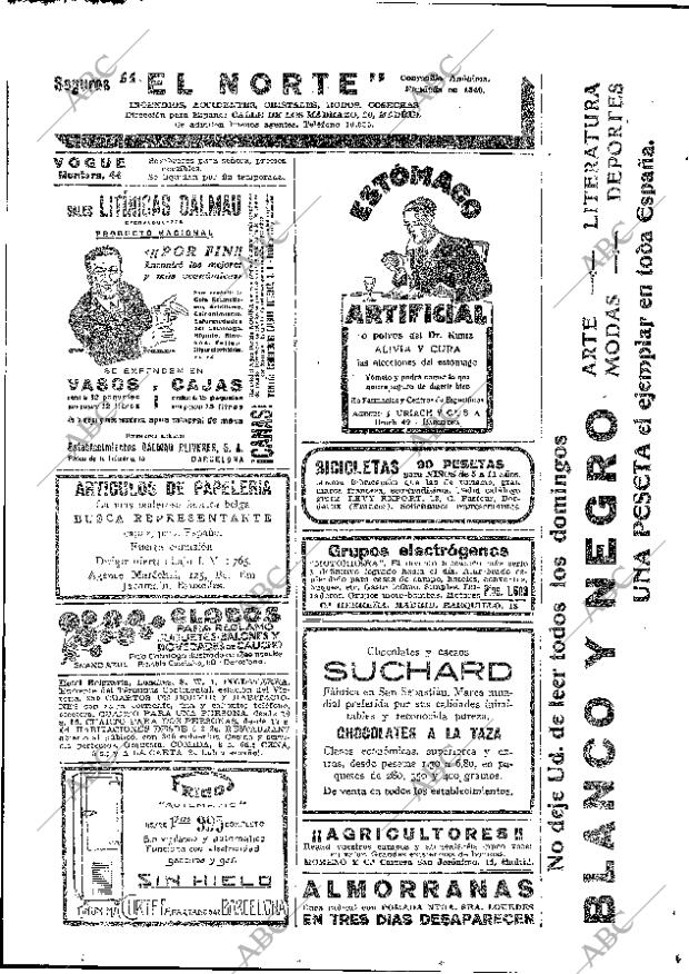 ABC MADRID 25-08-1928 página 40