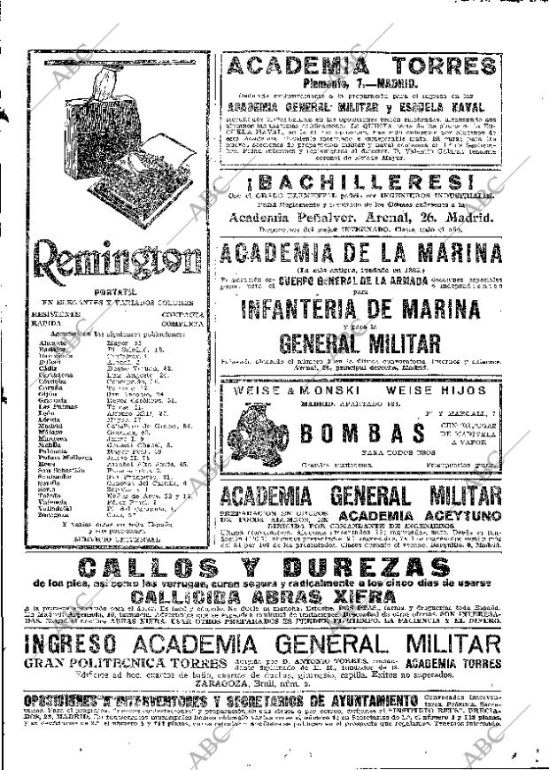 ABC MADRID 25-08-1928 página 41