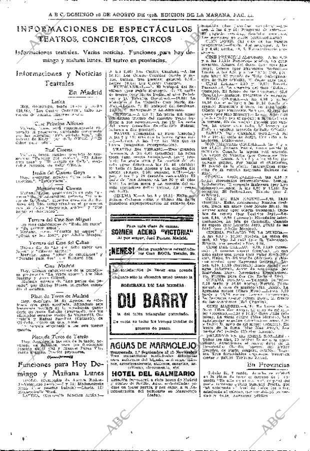 ABC MADRID 26-08-1928 página 40