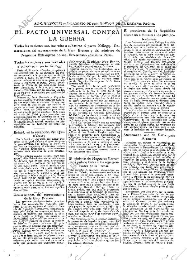 ABC MADRID 29-08-1928 página 19