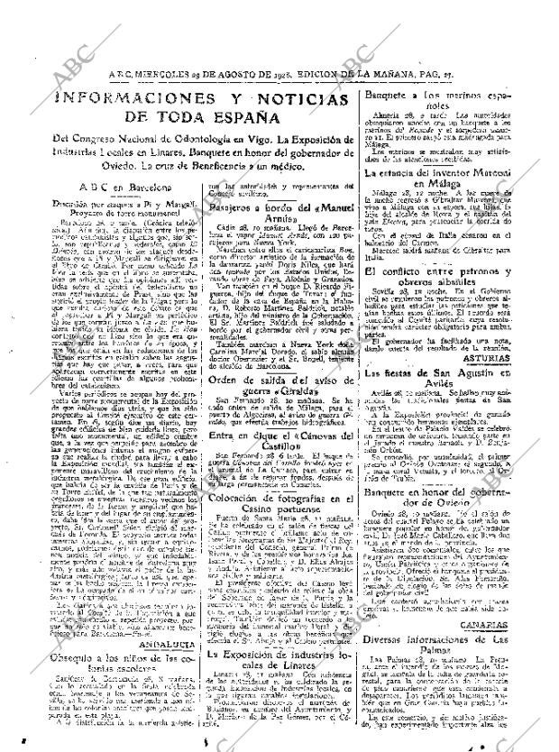 ABC MADRID 29-08-1928 página 27