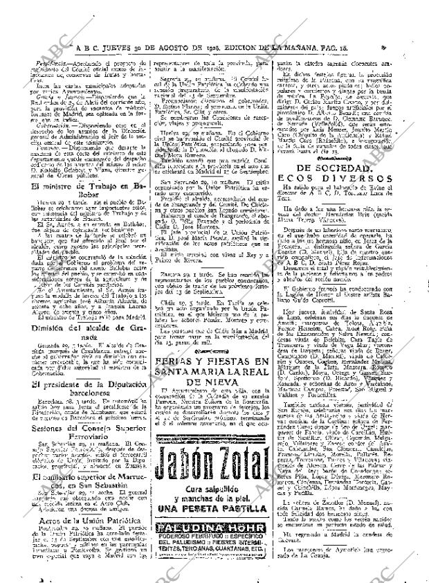 ABC MADRID 30-08-1928 página 16