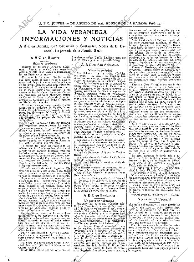 ABC MADRID 30-08-1928 página 19
