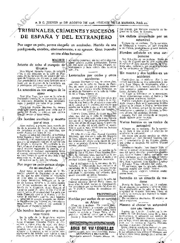 ABC MADRID 30-08-1928 página 21