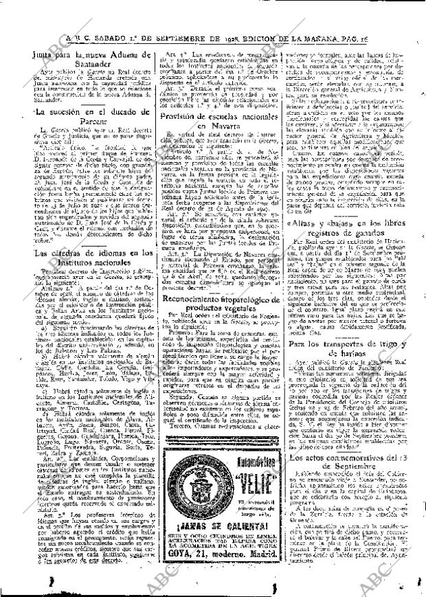 ABC MADRID 01-09-1928 página 2