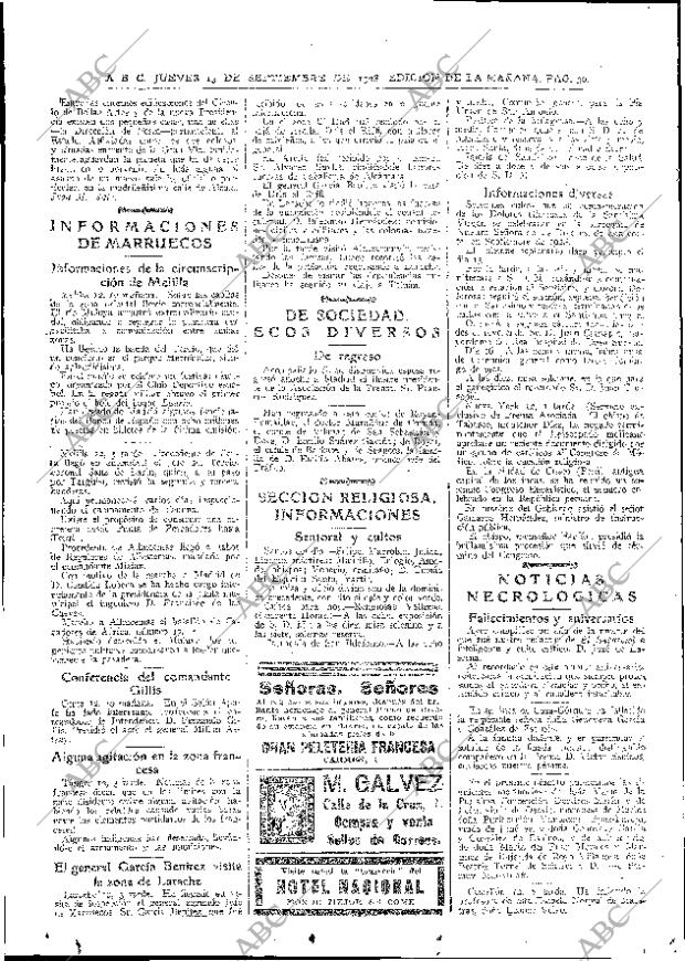 ABC MADRID 13-09-1928 página 30