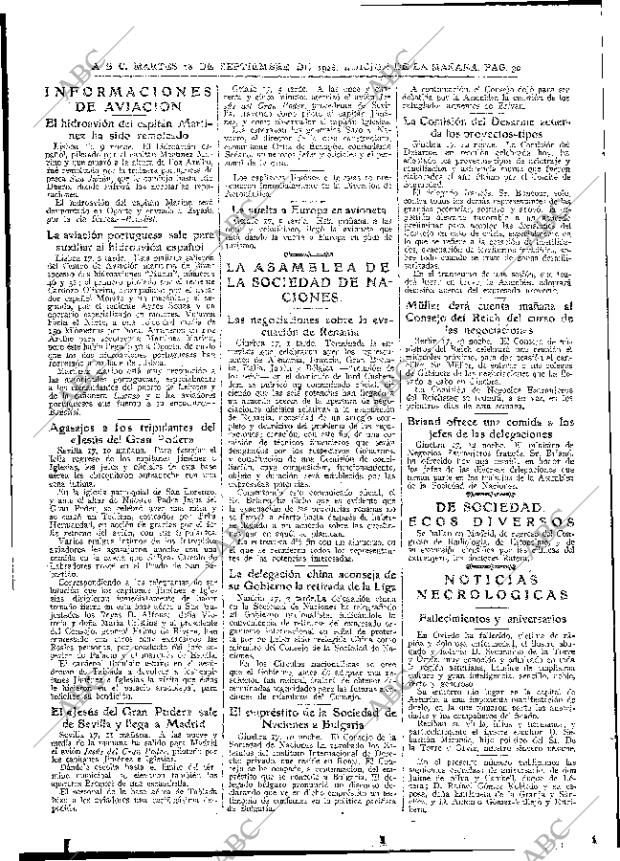 ABC MADRID 18-09-1928 página 30