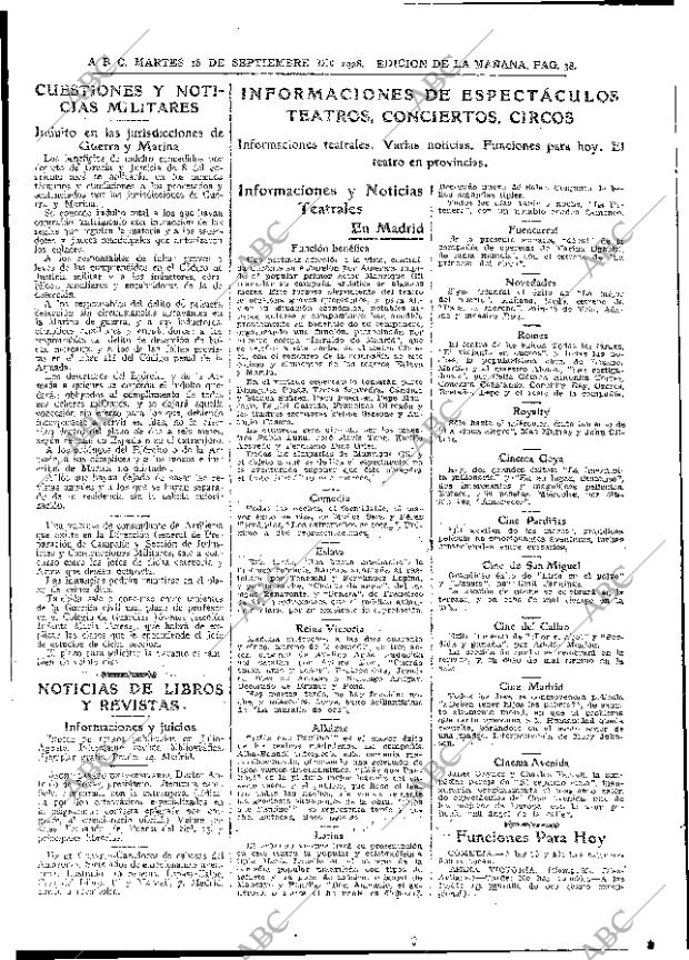 ABC MADRID 18-09-1928 página 38