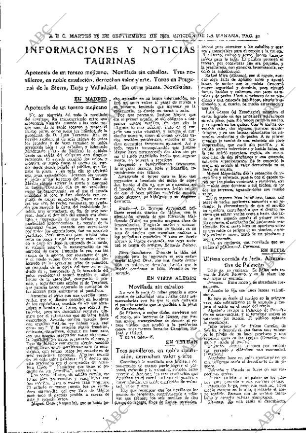 ABC MADRID 25-09-1928 página 31