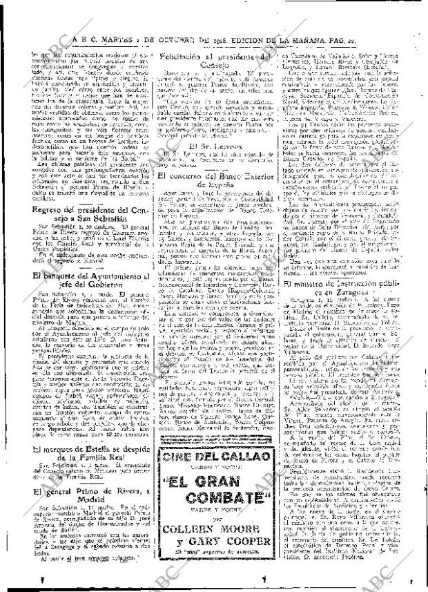 ABC MADRID 02-10-1928 página 22