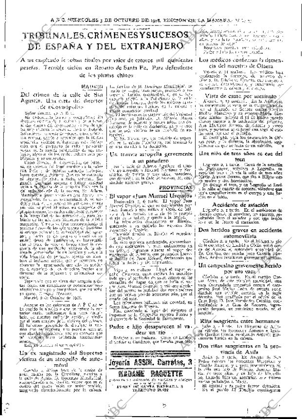 ABC MADRID 03-10-1928 página 23