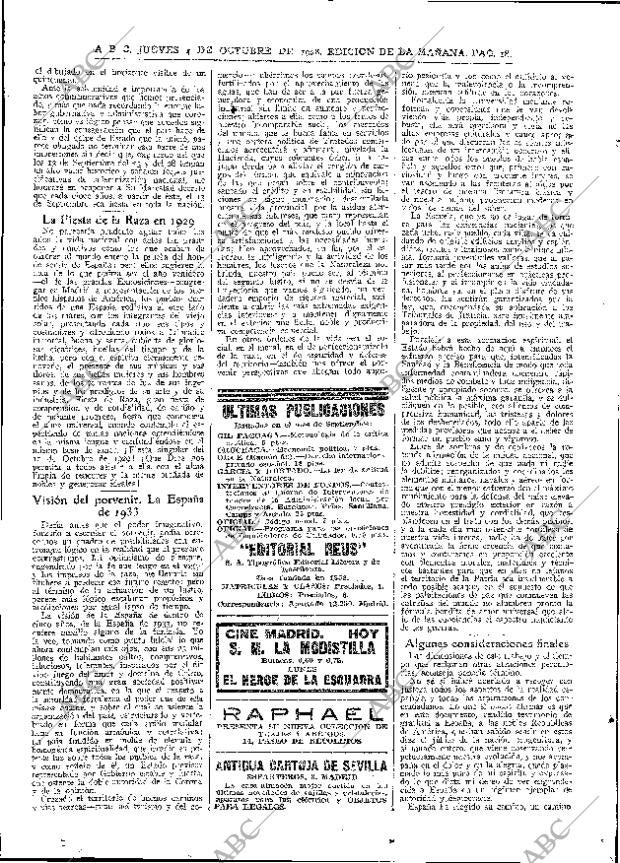 ABC MADRID 04-10-1928 página 18