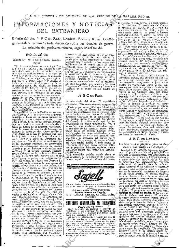 ABC MADRID 04-10-1928 página 33