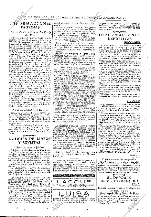 ABC MADRID 07-10-1928 página 45