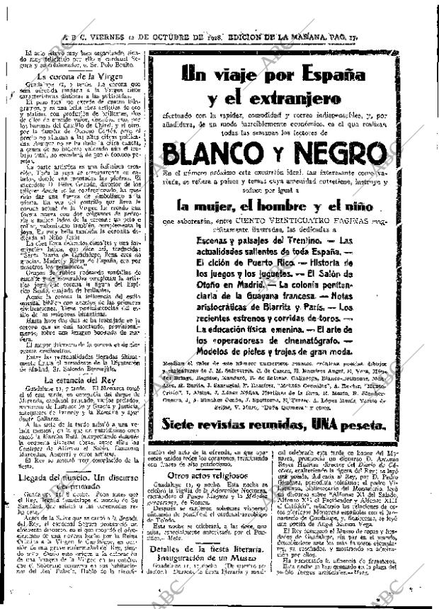ABC MADRID 12-10-1928 página 17