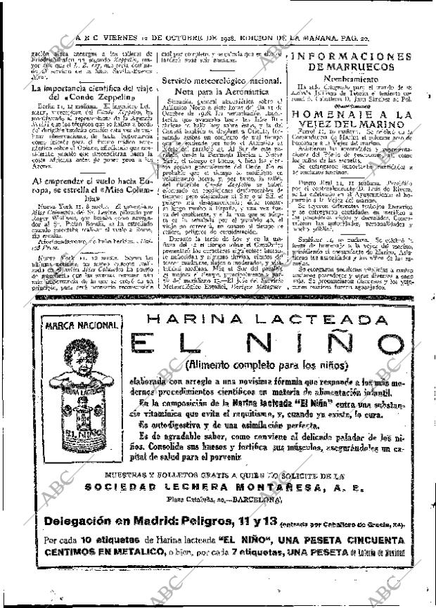 ABC MADRID 12-10-1928 página 20