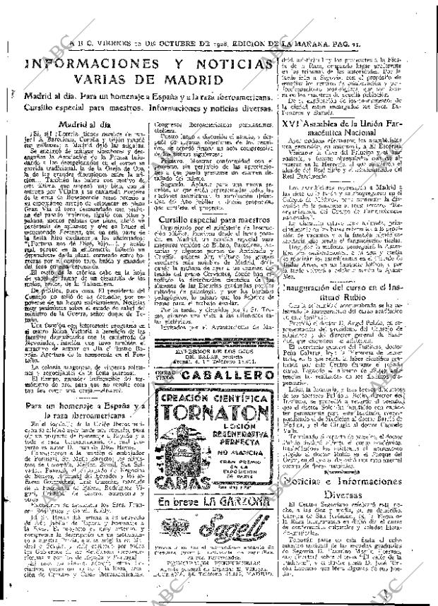 ABC MADRID 12-10-1928 página 21