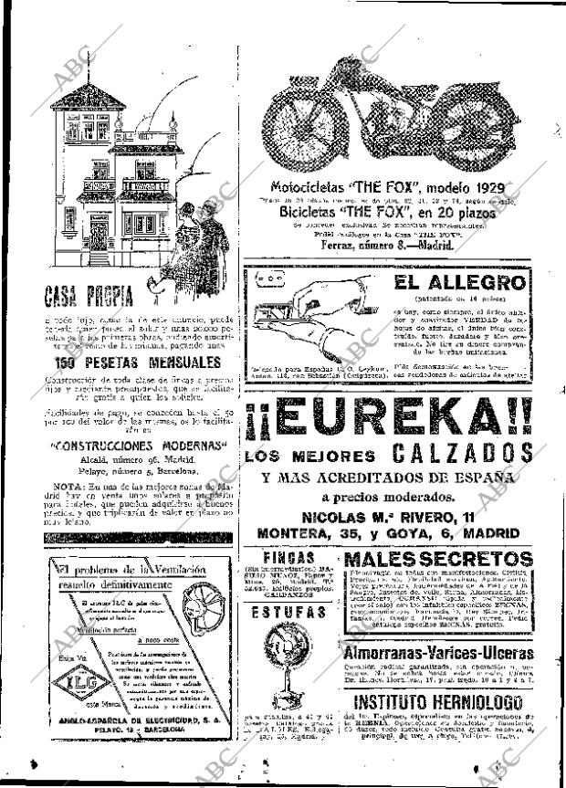 ABC MADRID 13-10-1928 página 2