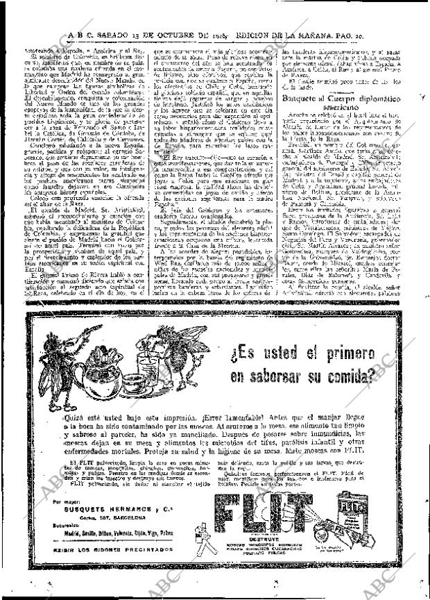 ABC MADRID 13-10-1928 página 20