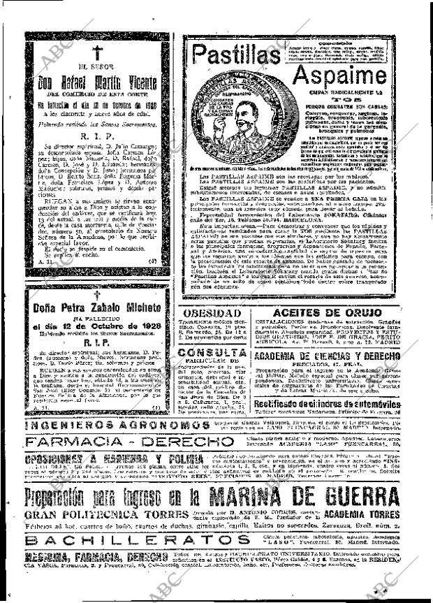 ABC MADRID 13-10-1928 página 43