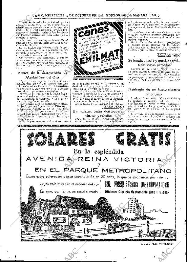 ABC MADRID 17-10-1928 página 32