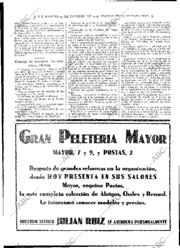 ABC MADRID 23-10-1928 página 18