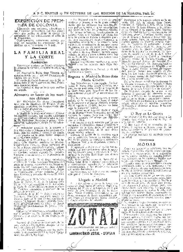 ABC MADRID 23-10-1928 página 21