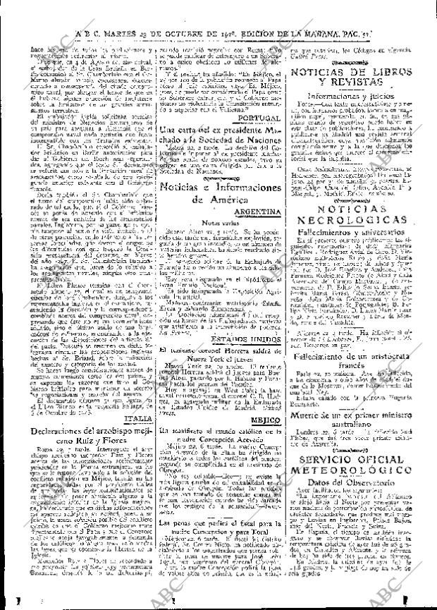 ABC MADRID 23-10-1928 página 31