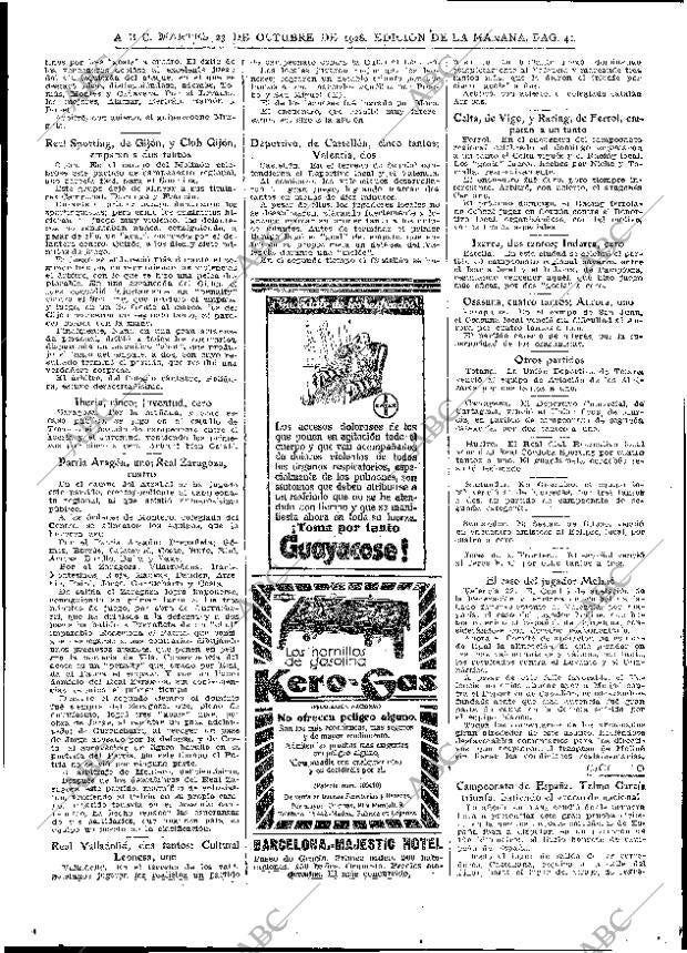 ABC MADRID 23-10-1928 página 40