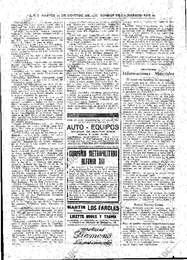 ABC MADRID 23-10-1928 página 45