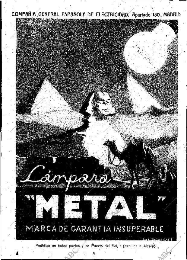 ABC MADRID 23-10-1928 página 56