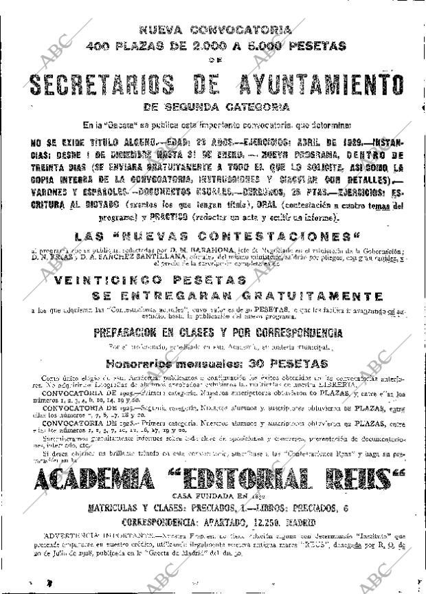 ABC MADRID 25-10-1928 página 18